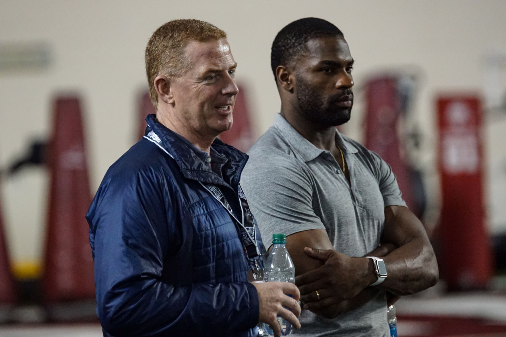Jason Garrett and Demarco Murray
